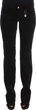 Costume National Cotton Slim Fit Bootcut Womens Jeans