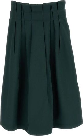 Marni Midi Rok - Dames - Midirokken - Groen - S - Rokken