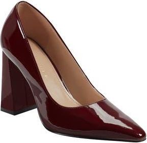 Marc Fisher Minny Pointed Toe Pump in Dark Red at Nordstrom Rack, Size 7.5