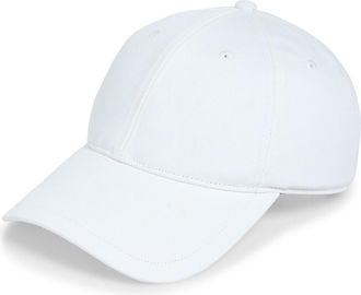 Rag & Bone Harlow Cotton Twill Ball Cap in White at Nordstrom
