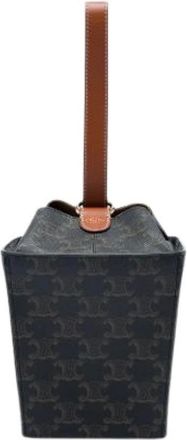 Celine Pre-owned Canvas Bucket Bag - Pre-owned - Mujer - Marr&oacute;n - ONE SIZE