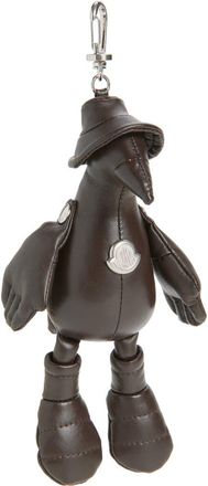 Moncler Monduck Bag Charm in Aubergine at Nordstrom