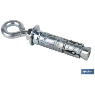 cofan Cofan - Anclaje Zamak Hpm M10 X 56 Con Argolla Caja 25 Unid