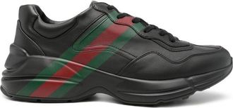 Gucci Rhyton Web-stripe Sneakers