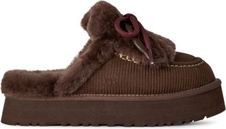UGG Disquette Heritage Slipper Burnt Cedar - Dames - Schoenen - Bruin - Maat: 38 EU Su&egrave;de