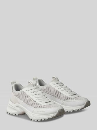 Calvin Klein Sneaker mit Mesheins&auml;tzen in Weiss, Gr&ouml;&szlig;e 36