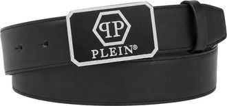 Philipp Plein Belts - Heren - Riemen - Zwart - 95 CM - Accessoires