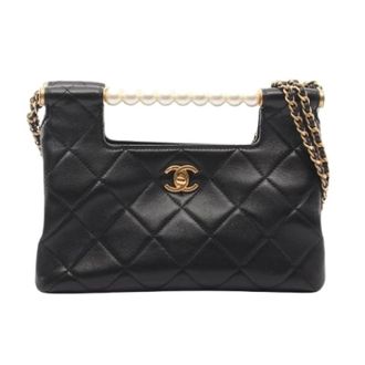 Chanel Pre-owned Matelasse Schoudertas - Dames - Pre-owned - Zwart - Maat: ONE Size Leer