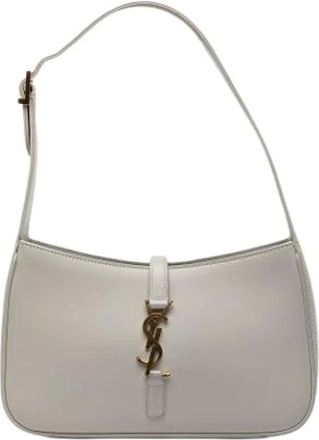 Saint Laurent Pre-owned Shoulder Bags, female, Gray, Size: ONE SIZE Pre-owned Vintage Shoulder Bag
