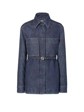 Fendi Ff Denim Jacket