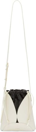 Jil Sander small Curve cross body bag - women - Leather - One Size - White