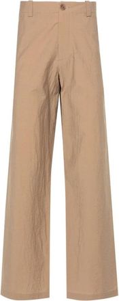 A.P.C. Pantalon Mathurin - Heren - Wijde Broeken - Bruin - XL - Katoen - Broeken