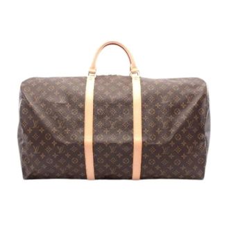 Louis Vuitton Pre-owned Monogram Keepall 60 Boston Bag - unisex - Louis Vuitton Vintage - Vintage Weekend Bags - Brown - ONE SIZE - Pre-owned
