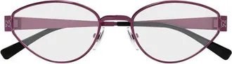 Gucci GG1853O003 Cat-Eye GG Monogram Eyeglasses - Purple