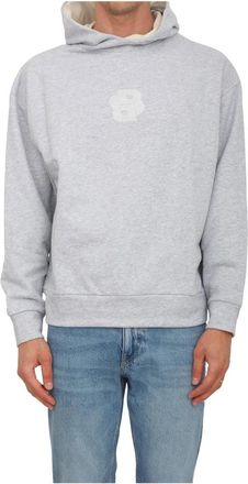 HUGO BOSS C-Stevens Hoodie - Heren - Hoodies - Grijs - M - Katoen - Hoodies & sweatvesten