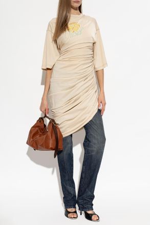Diesel Dress D-VIRTA, Womens, Cream