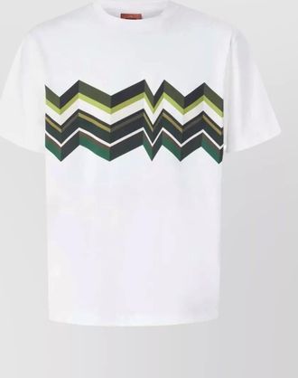 Missoni short sleeve t shirt zigzag pattern