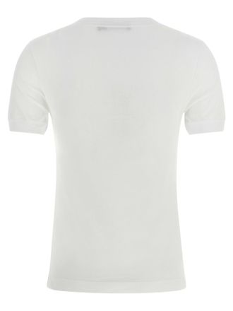 Dolce & Gabbana Lace Logo T-Shirt - White
