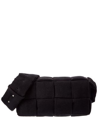 Bottega Veneta Maxi Intrecciato Canvas Shoulder Bag