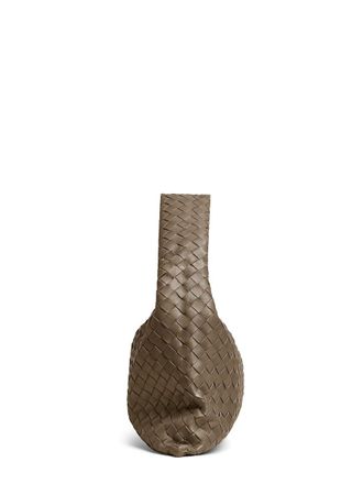 Bottega Veneta Womens Hop Bag Beige Main: Calfskin Handbags Hand