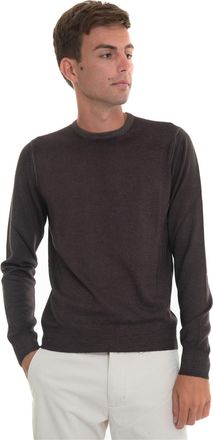 Gran Sasso Pullover girocollo Marrone Gran Sasso Uomo