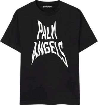 Palm Angels Tops > T-shirts - Heren - T-shirts - Zwart - XL - Tops