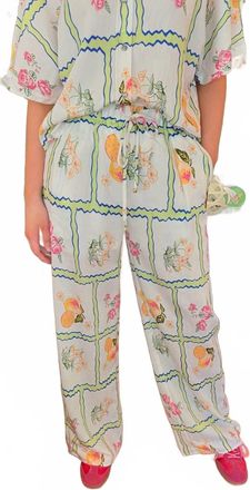 Entro Womens Emma Pant In White