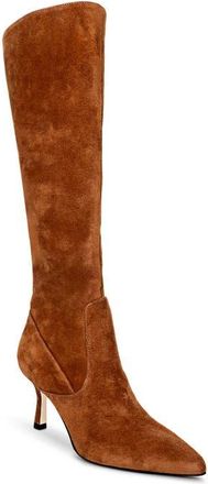 L'agence Marya Knee High Boot in Buckskin Suede at Nordstrom, Size 7.5