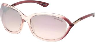 Tom Ford Jennifer Zonnebril - unisex - Zonnebrillen - Roze - 61 MM - Accessoires