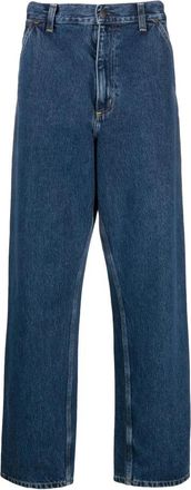 Carhartt Work in Progress Single Knee Pant - Heren - Regular Fit Jeans - Blauw - W32 L30 - Katoen - Jeans