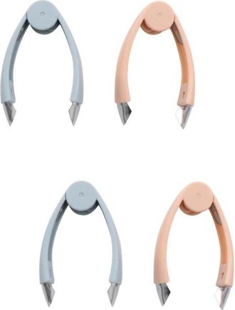 OEM 2 Juegos De Removedores De Semillas De Acero Inoxidable Para Cortar Pi&ntilde;a, Fresas Y Tomates (2 Piezas2)