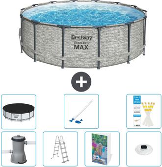 Bestway Piscina Bestway Steel Pro Max Redonda - 427x122 Cm - 8-piezas S552