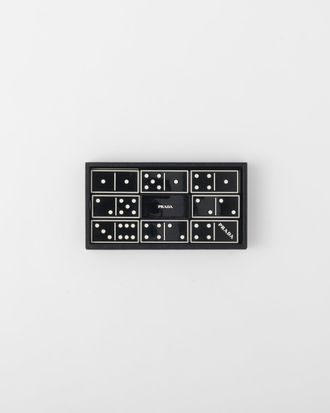 Prada Saffiano leather Dominoes set