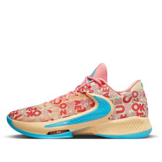 Nike Zoom Freak 4 Letter Bros - Coral FB9503-200