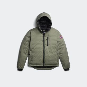 Canada Goose Lodge Hoodie (Men, Sagebrush, M)