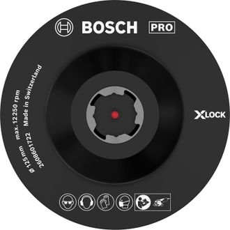 Bosch Pro Plato De Soporte X-lock 125 Mm Velcro - 2608601722