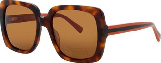 Elton John Sunglasses Brown
