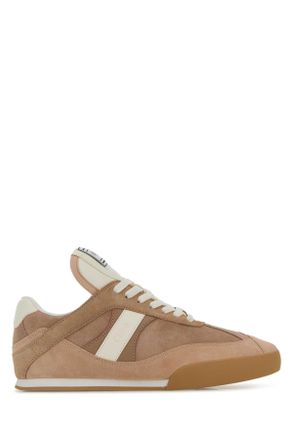 Chlo&eacute; Antiqued Pink Suede Chlo&atilde;&uml; Kick Sneakers