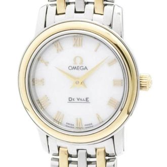 Omega Pre-owned De Ville 424.20.24.60.05.001 Polshorloge - Dames - Vintage Horloges - Wit - ONE Size - Vintage