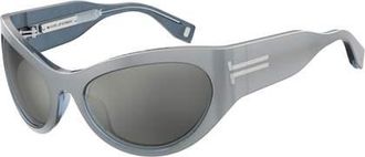 Marc Jacobs Silver Cat Eye Ladies Sunglasses MJ 1087/S 0YB7/T4 61