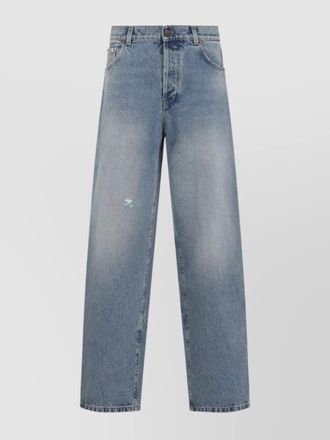 Moschino denim straight-leg jeans