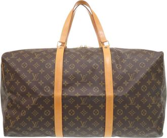 Louis Vuitton Brown Monogram Monogram Boston Bag (Pre-Owned)