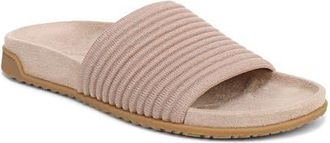 Vionic Evie Slide Sandal in Rugby Tan Gold at Nordstrom, Size 7.5