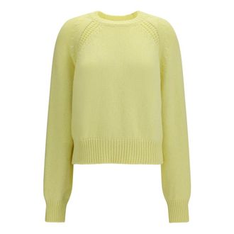 SA SU PHI Jersey de cuello redondo - Knitwear - Mujer - Amarillo - XL
