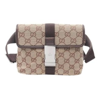 Gucci Pre-owned Belt Bags, female, Beige, Size: ONE SIZE Pre-owned Fanny Pack
