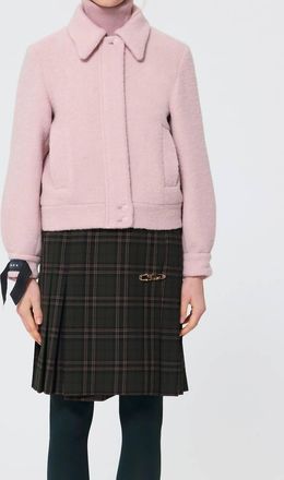 Tara Jarmon Beatrice Jacket In Pink