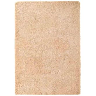 vidaXL Vidaxl - Alfombra Peluda De Pelo Largo Navarra Beige 240x340cm Poli&eacute;ster
