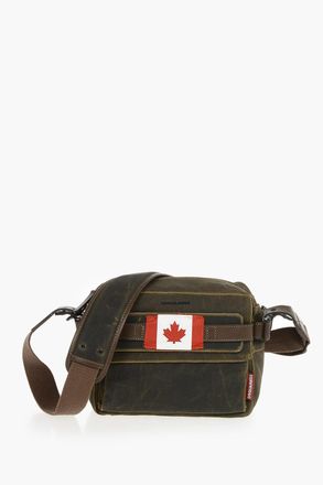 Dsquared2 Borsa a Tracolla FLAG Effetto Vintage Dsquared2
