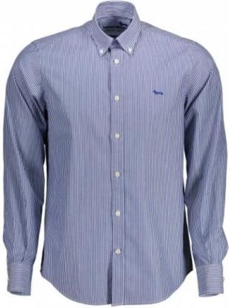 Harmont & Blaine Casual overhemd - Heren - Casual Overhemden - Blauw - 2XL - Katoen - Overhemden