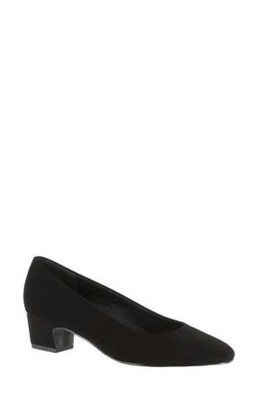 Easy Street Prim Block Heel Pump in Black Lamy at Nordstrom Rack, Size 6.5
